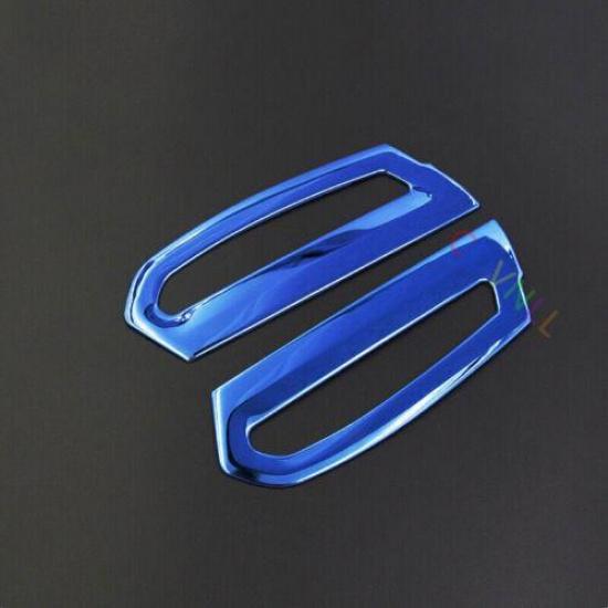Blue For Toyota Camry 2018-2023 Steel Cover Trim Dash Side Air Outlet Vent