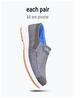 Men's Slip-on Cloth Shoes - Casual & Work Style