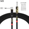 6.35mm To 6.35mm Guitar Amplifier Cable Copper Wire Guitar Amps Cable Noiseless Instrument Lead Guitar Keyboard Cable