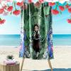 Demon Slayer Print Beach Towel, Large Soft Quick Dry Towel for Beach Camping Swimming