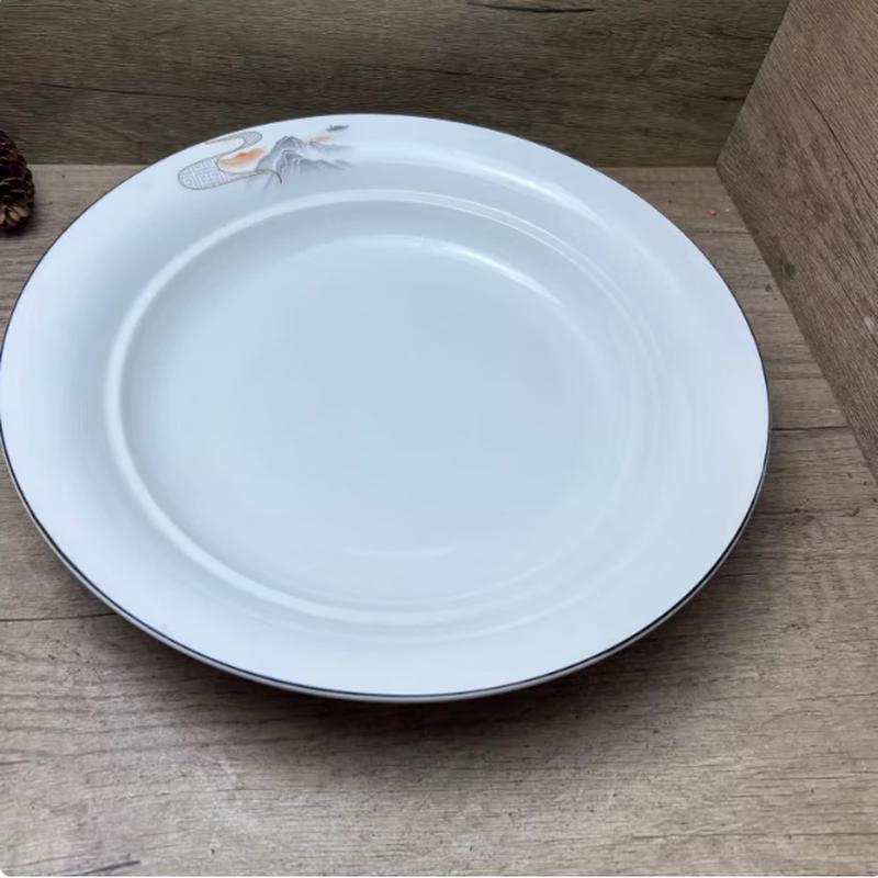 Taisun Nordic Ceramic Deep Dinner Plate