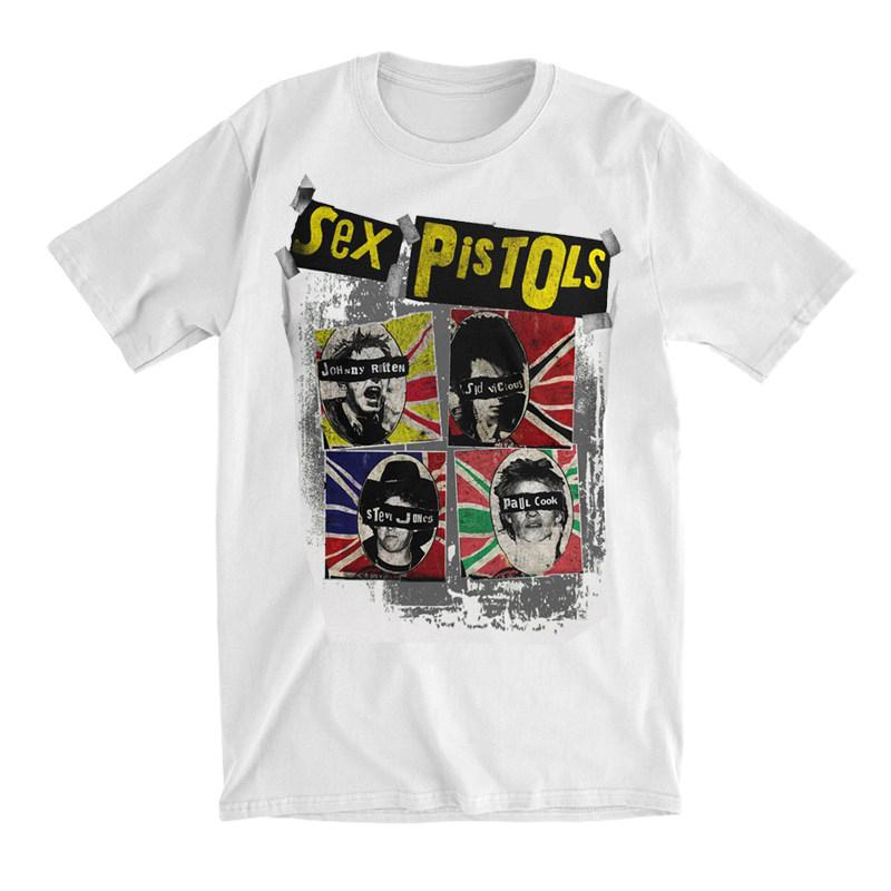 1980 Sex Pistols Band Lead Singer and Guitarist Punk Sid Vicious Retro Tshirt