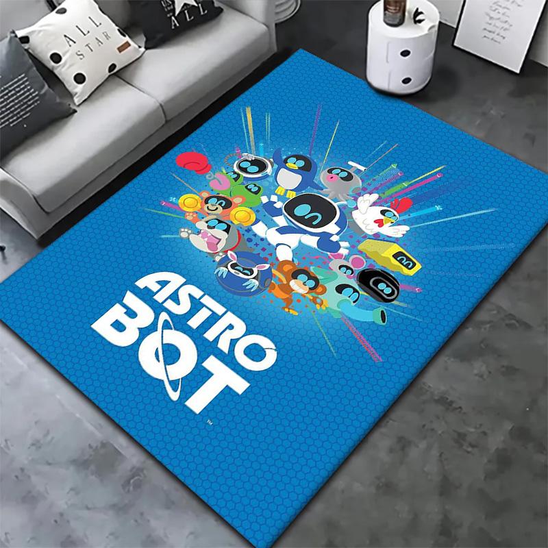 ASTRO BOT Carpet Rug for Living Room Bedroom Home Sofa Decoration,Kids play Non-slip Floor Mat