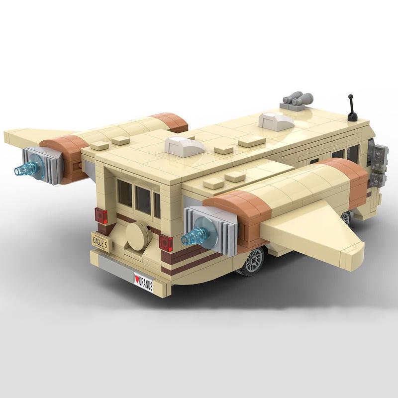 Space Pylon Hawk 5 RV Model - 37608 MOC Building Blocks Compatible with Lego