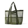 Beach Bag Large Capacity Toy Mesh Swimming Bag Multifunctional Travel Shoulder Beach Bag Swimsuit Storage Bag