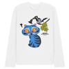 K-Pop Demon Hunters Unisex Adult Derpy & Sussie Hat Long-Sleeved T-Shirt