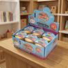 12 Stück Brötchenförmige Displaybox Figur Dampfkorb Verpackung Hand Fidget zum Spielen