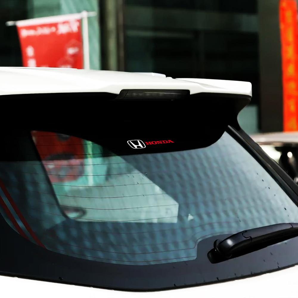 cvuxn1 1pc/2pcs PVC Waterproof Body Window Decoration Stickers For Honda Civic Mugen Bonda Accord City Jazz Car Exterior Accessories
