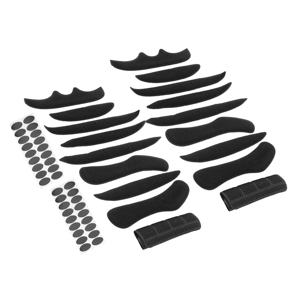 2 Set Bicycle Electric Bike Helmet Liner Lining Hook&loop Sponge Combination Set