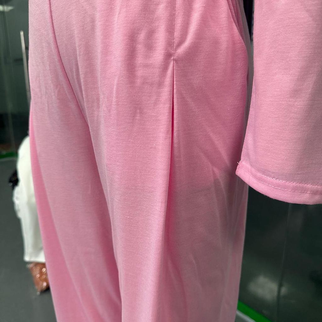 2024 Women's Solid Color Long-Sleeve Suit with Pocket Trousers – European and American Style