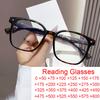 Unisex Square Plastic Frame Reading Glasses Anti Blue Light Clear Glasses Ultra Light Leopard Eyeglasses For Back To School