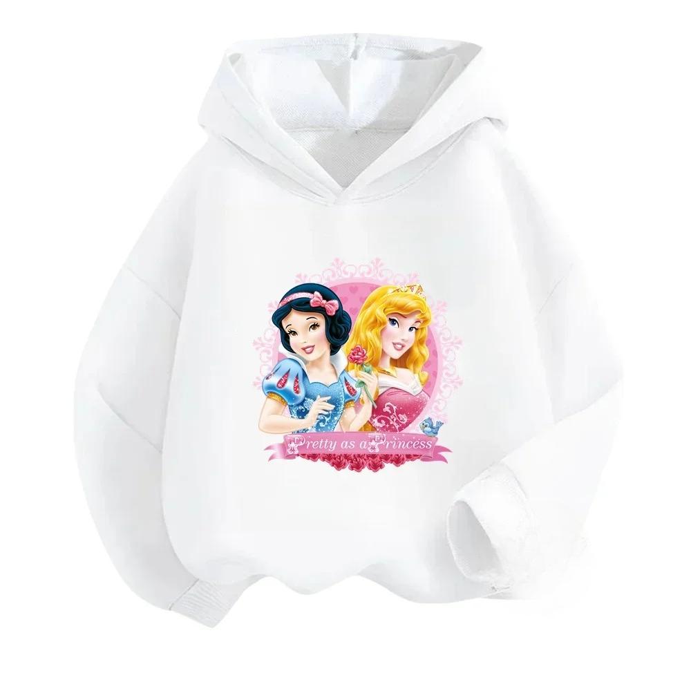 Nuove Calde Felpe con Cappuccio per Bambini per Autunno e Inverno, Carini Top Disney Cartoon per Bambine e Bambini, Pullover Comodi e Morbidi