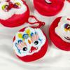 Fish Dragon Lion Plush Coin Purse Red Color Cartoon Lion Storage Bag  Shopping