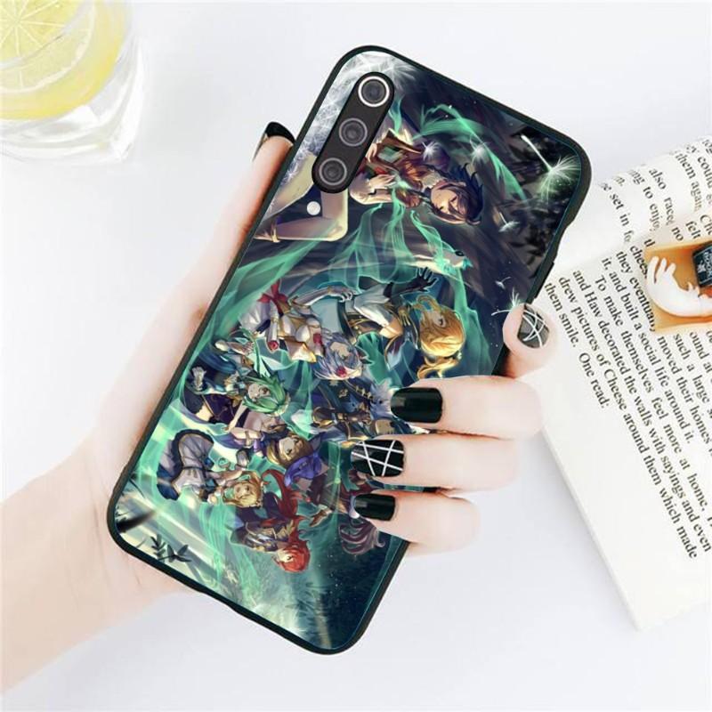 Urocze etui na telefon z Sacharozą dla Xiaomi Redmi Note 11 10 9T 8 7 Pro Redmi 10 9 9A 9C 8 7 6 Miękkie Czarne Etui na Telefon