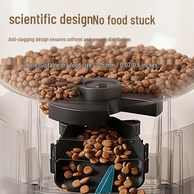 Smart Automatic Cat Feeder with Camera & Timer