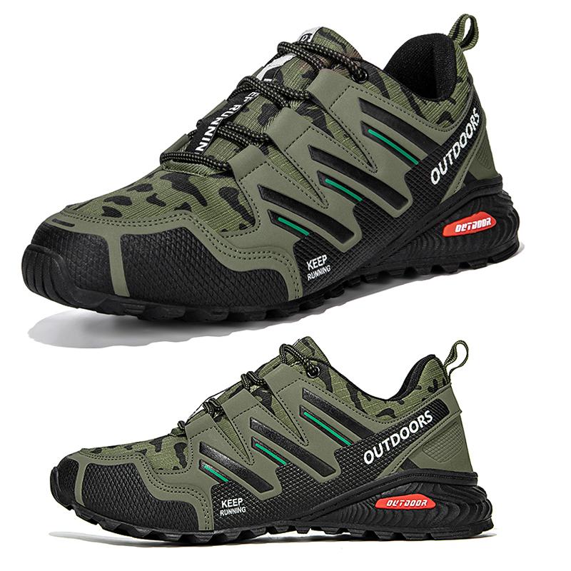 Men's Hiking Shoes Waterproof All-Terrain Outdoor Sneakers Non-Slip for Trekking Camping Tactical Training  Outdoor Cycling
