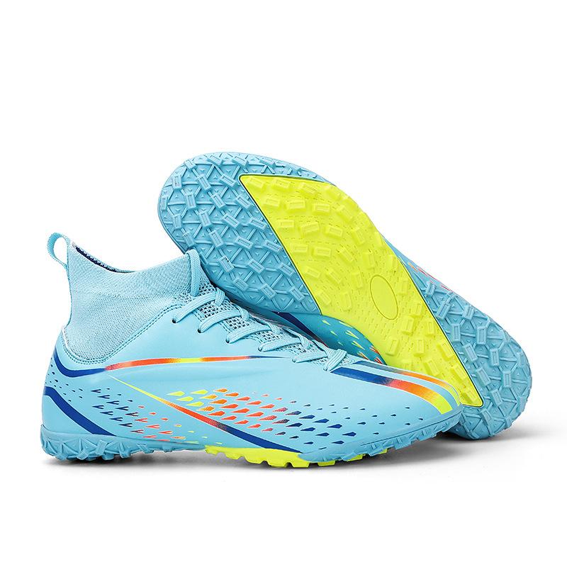 White Kids Football Boots TG/FG Soccer Field Shoes    Teen-agers Sport Sneaker Training Male Outdoor 2025 Futsal for Kids