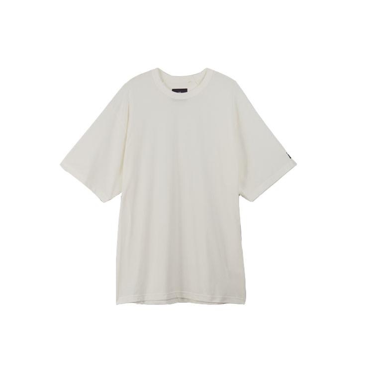 Y-3 T-Shirts Unisex Gray White Crew Neck Moderate Straight Fit HZ8825