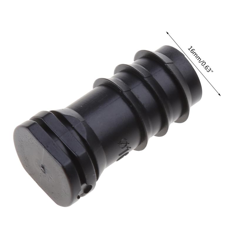 Packung mit 10 Endstopfen für 16mm Tropfschlauchadapter Tropfbewässerungsschlauchverbinder Tropfrohr für Gartenbewässerung