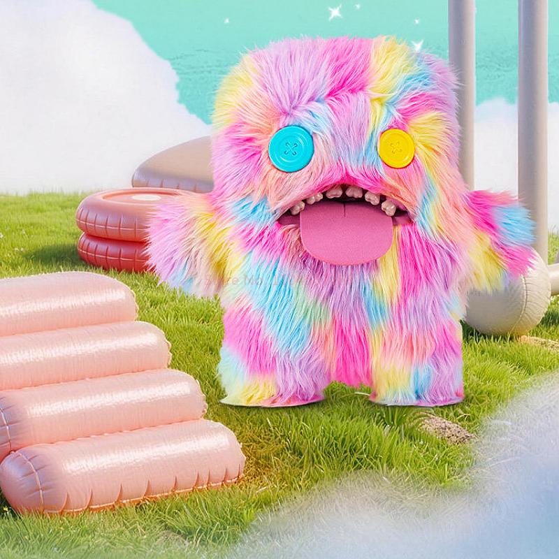 47cm Fuggler Bigg Fugg Series 2 Figure Grumblo Giggle Worry Monster Sir Splodge-A-Lot Sloth Dope Plush Doll Toy Birthday Gift