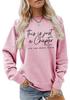 Women's Loose Temperament Pullover Sweatshirt - Just a Chapter