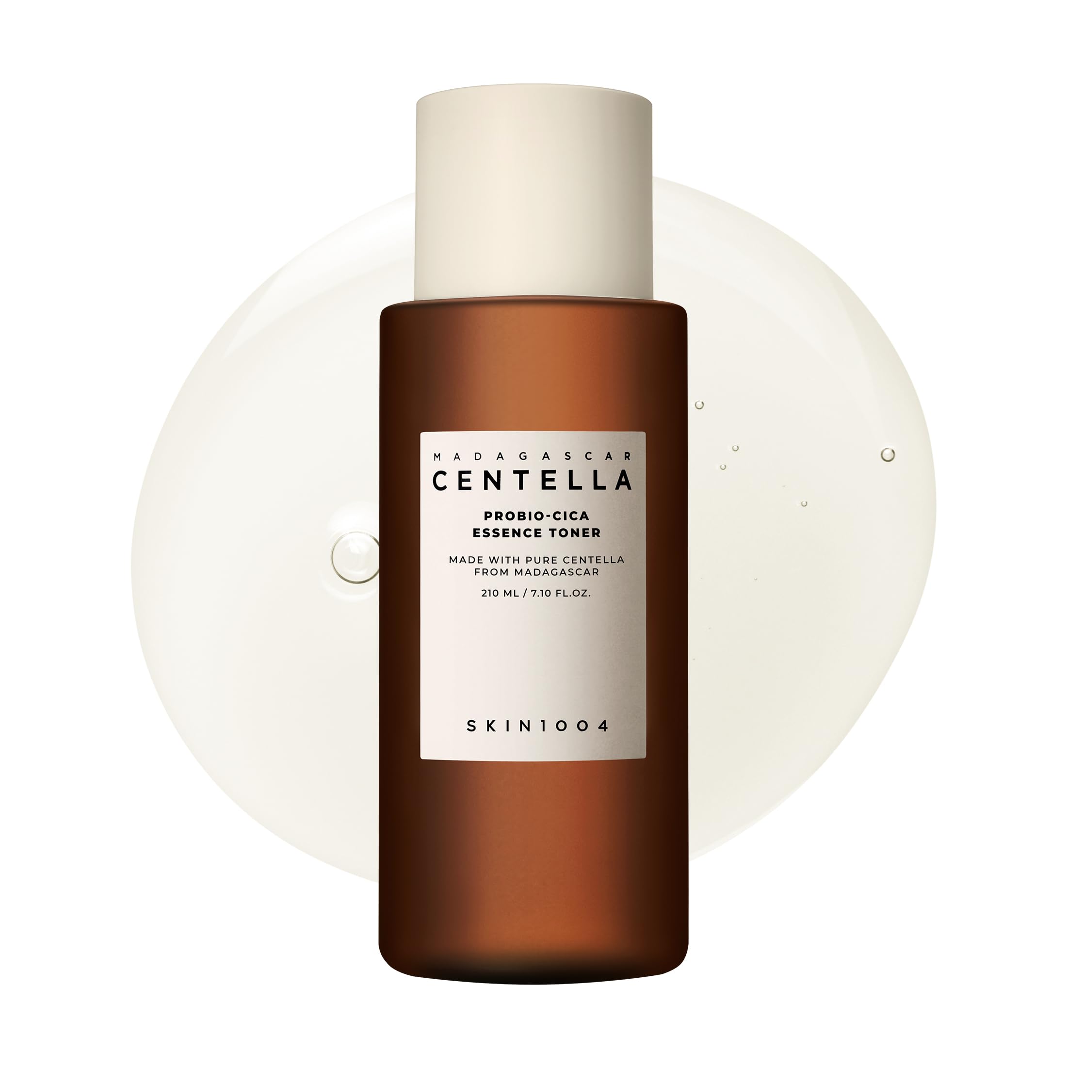 

SKIN1004 MADAGASCAR CENTELLA PROBIO-CICA ESSENCE TONER | Probiotic Essence Toner 210ml, Soothing, Moisturizing, Barrier Care