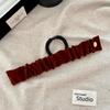 2025 High Elasticity Velvet Hair Tie: Gentle On Hair, Enhances Volume, Perfect for Ponytails
