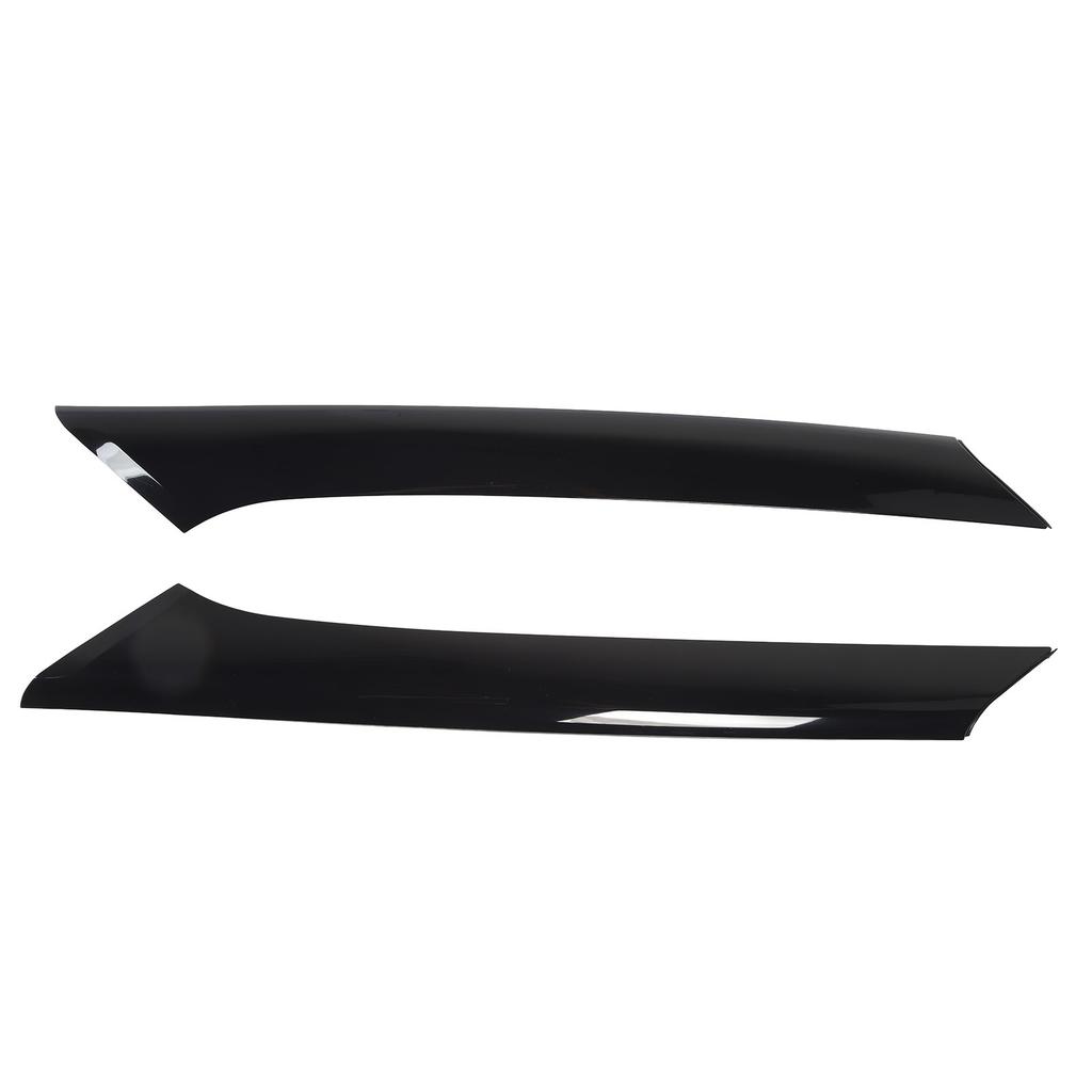 2 Stück Windschutzscheibe Außenseitenpfosten DW1725 Schwarz Äußere Säulenverkleidung Zierleiste Ersatz für Ford Flex