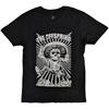 The Offspring 'Jumping Skeleton' Black T Shirt - NEW