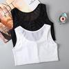 Breathable Womens Chest Binder Stretch Sportswear Top Flat Breast Corset Tank Shaping Les Buckle Crop