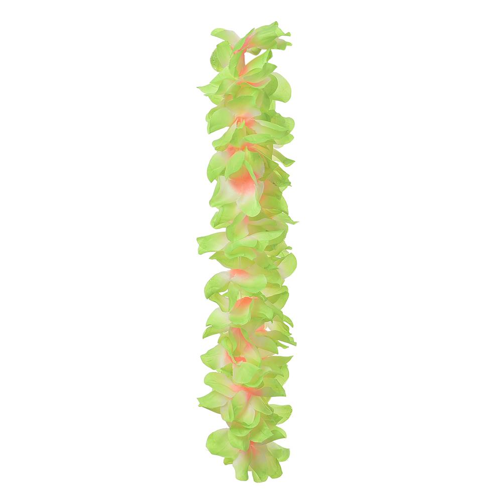 Hawaiian Leis Simulated Silk Flower Leis Dance Party Fancy Dress Garland 8 Color
