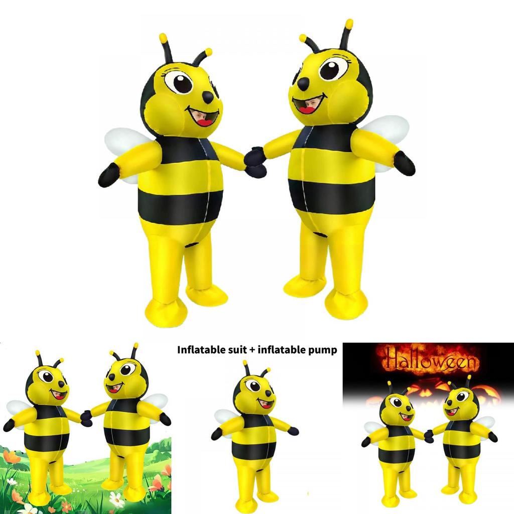 Costume gonfiabile da ape per adulti in poliestere, perfetto per festival e feste in giardino