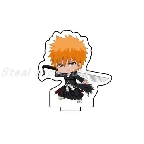 Anime Mini Action Figure Doll Ishida Uryuu Grimmjow Jeagerjaques Acrylic Stand Model Plate Cosplay Toy for Gift
