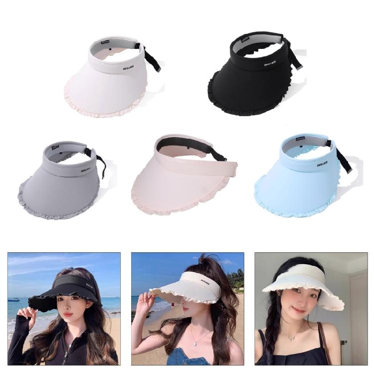 Leichter Sonnenhut mit Loch für den Pferdeschwanz, Outdoor-Urlaubs-Sonnenschutzhut zum Laufen, Golf, Tennis