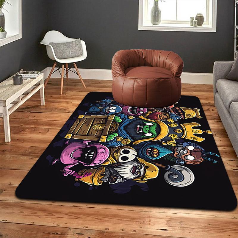 Treasure Monster Rug Floor Mat for Living Room or Bedroom Soft and Comfortable Carpet a Gift for Birthday and Holiday.MFF0918333