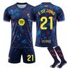2627 Barça New Commemorative Football Jersey, No.19 Yamal, No.9 Lewandowski, No.10 Messi, Barcelona Special Edition Shirt