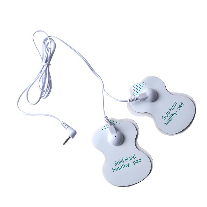10/20 Stück Elektrodenpads Wiederverwendbare Massagepflaster für TENS-Elektroden Digitale Maschine Massage 3,5-mm-Stecker Körpermassagegerät Zubehör