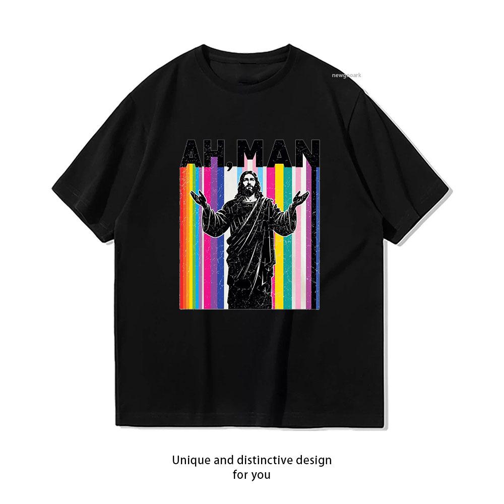 Galaxy Cat Shirt Folk Art Shirt Woman Man Summer Cotton Graphic T Shirts Adult Streetwear Camisetas Tops Shortsleev S3XL