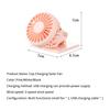 Portable Mini Hand Clip Fan Usb Rechargeable Solar Powered Fan For Travel Outdoor Hiking Camping Clip On Air Cooling Small Fan