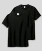 Peulinteuseuta [2Pack] 17-Count Basic Plain Layered Short Sleeve T-Shirt_Standard Length
