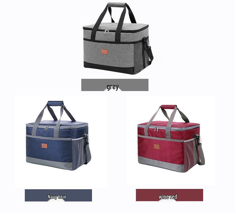 33L Waterproof Oxford Picnic Insulated Bag - Large, Thickened for Outdoor Use