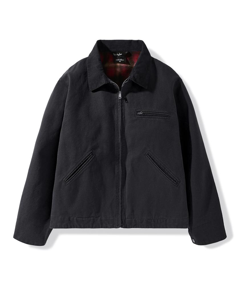 Fluke Original Vintage Work Jacket Black Fjk123