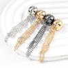 4 Pcs Magnetic Clothing Clips Multi-Function Pinless Brooch Shawl Clips Strong Magnetic Buckle with Chain for Clothes Slimming Accessories