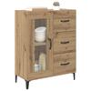 Sideboard Artisan Oak 69.5 x 34 x 90 cm Engineered Wood and Iron