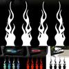 Flame Sticker Car Stickers Car Decoration Reflective Sticker 4 Pcs 5.9\\\'\\\' Flame DYI Decoration For Car Racing