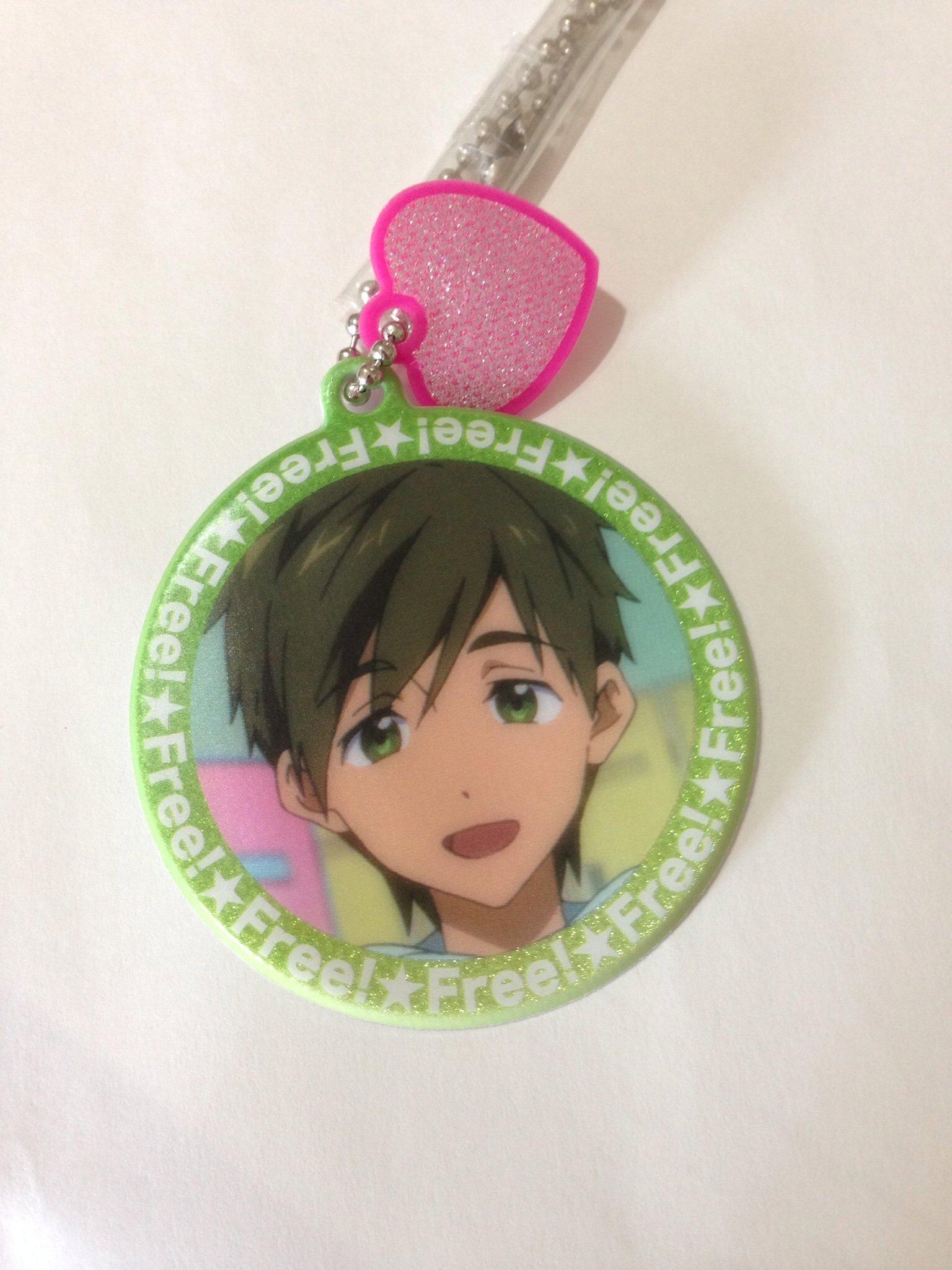 

Reflector Lottery Keychain Tachibana Makoto Childhood Makoto Free!!