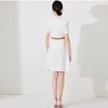 Women's Summer White Short Sleeve Professional Dress Skirt Suit - Slimming OL Workwear Fashion
