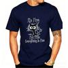 Unisexs Funny Tshirt Cat Its Fine Im Fine Everything Is Fine Print Tshirts Summer Casual Fashion Personalized Unisex Clothing