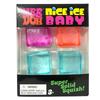 Set Mini 4 Bucăți Needoh Nice Cub de Gheață Rebound Lent Jucării Squishy Jucărie Senzorială Anti-Stres Cadouri pentru Petreceri Sigure Pentru Copii Adulți