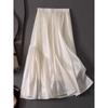 French-Style High-End Slimming and Comfortable Skirt, 2026 Summer Fashion High-Waisted A-Line Skirt, Beautiful Drapey Skirt, Trendy